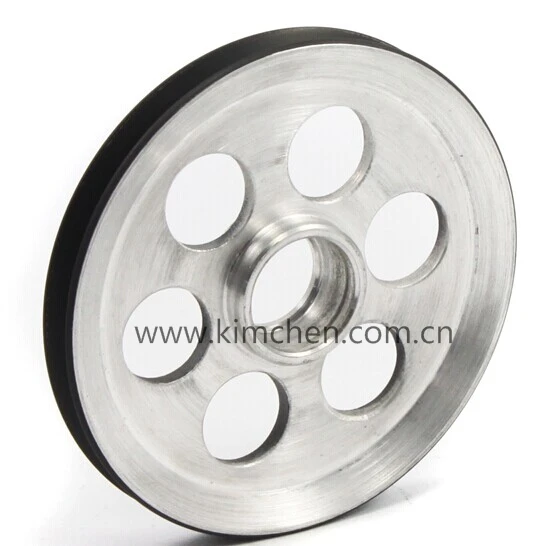 
OEM Aluminum with coating pulley ceramic coating aluminum oxide 