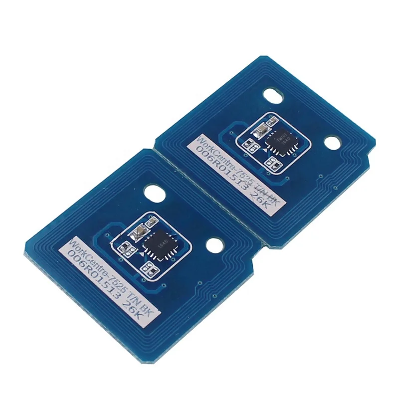 Chip reset for Xeroxs WC 7525 7530 7535 7545 7556 7830 7835 7845 7855 toner   chip 006R01517 006R01518 006R01519 006R01520