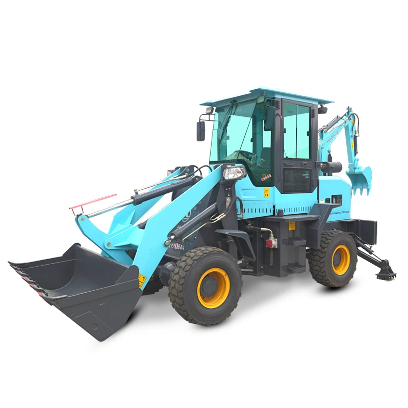Backhoe Loaders Wholesale price Front End Small Excavator Backhoe Wheel type backhoe Loaders