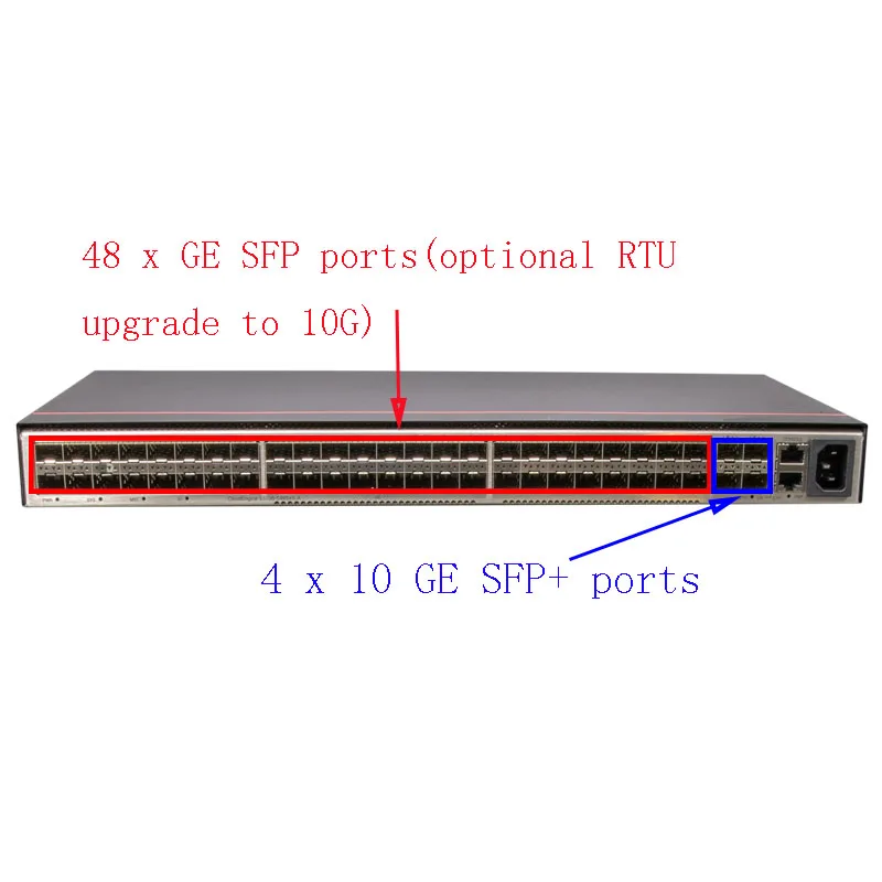 Ethernet switch 48 x GE SFP ports, 4 x 10 GE SFP+ ports 48-port network switch S5736-S48S4X-A  enterprise campuses Aggregation s