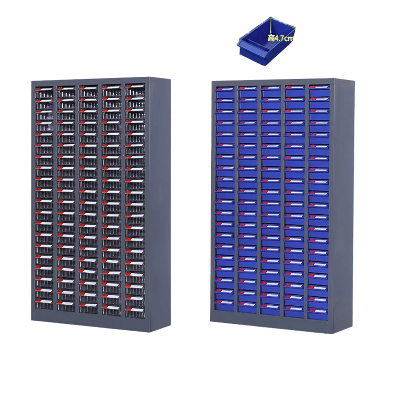 Современный шкаф из 75 ящиков с металлическими стальными деревянными деталями для хранения мелких деталей в домашней спальне школе или гостиной
