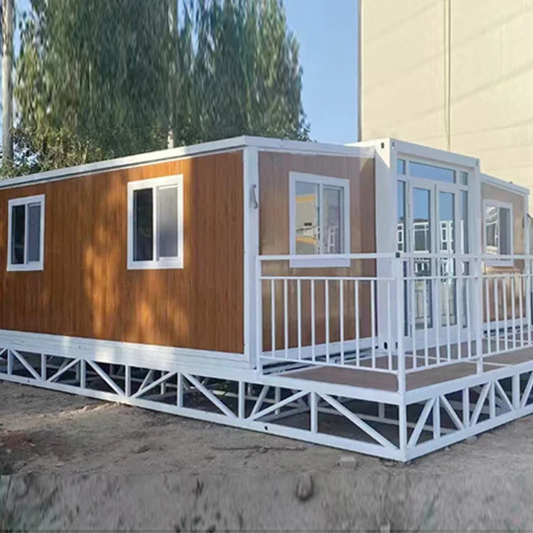 Prefabricated Folding House Mobile Container House 3 Bedroom With Kitchen And Living Foldable 30ft 40ft Shipping Container Homes