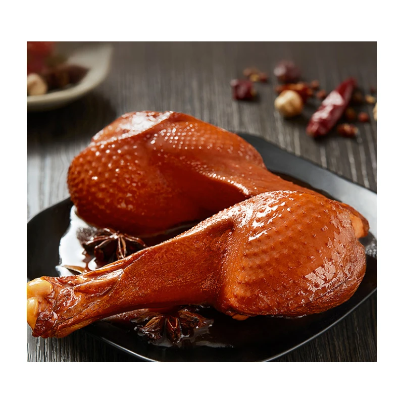 Заводская цена жареное мясо утки закуски утиные ножки с медовым соусом