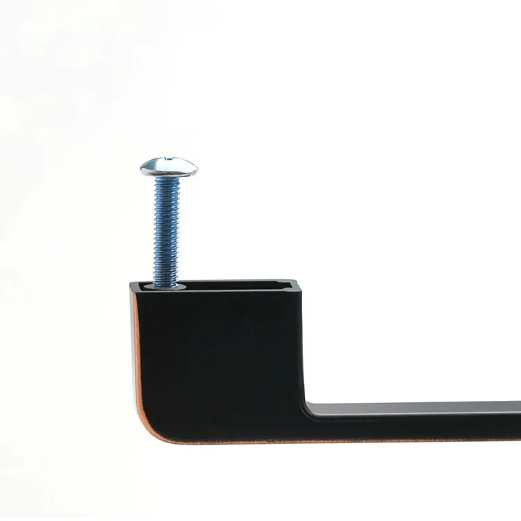 Most popular Zinc Alloy black bar furniture handle and knobs