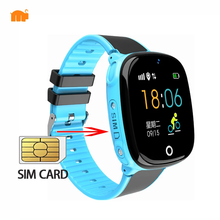 HW11 NEW product kids smart watch smart bracelet gps touch screen camera smart phone ip68 waterproof sim card watch for kids