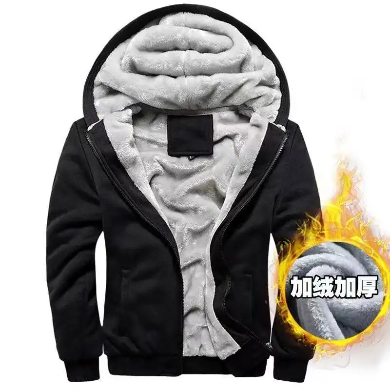 wholesale 2021 winter plus velvet keep warm puffer with hood Europe  size  mens jackets