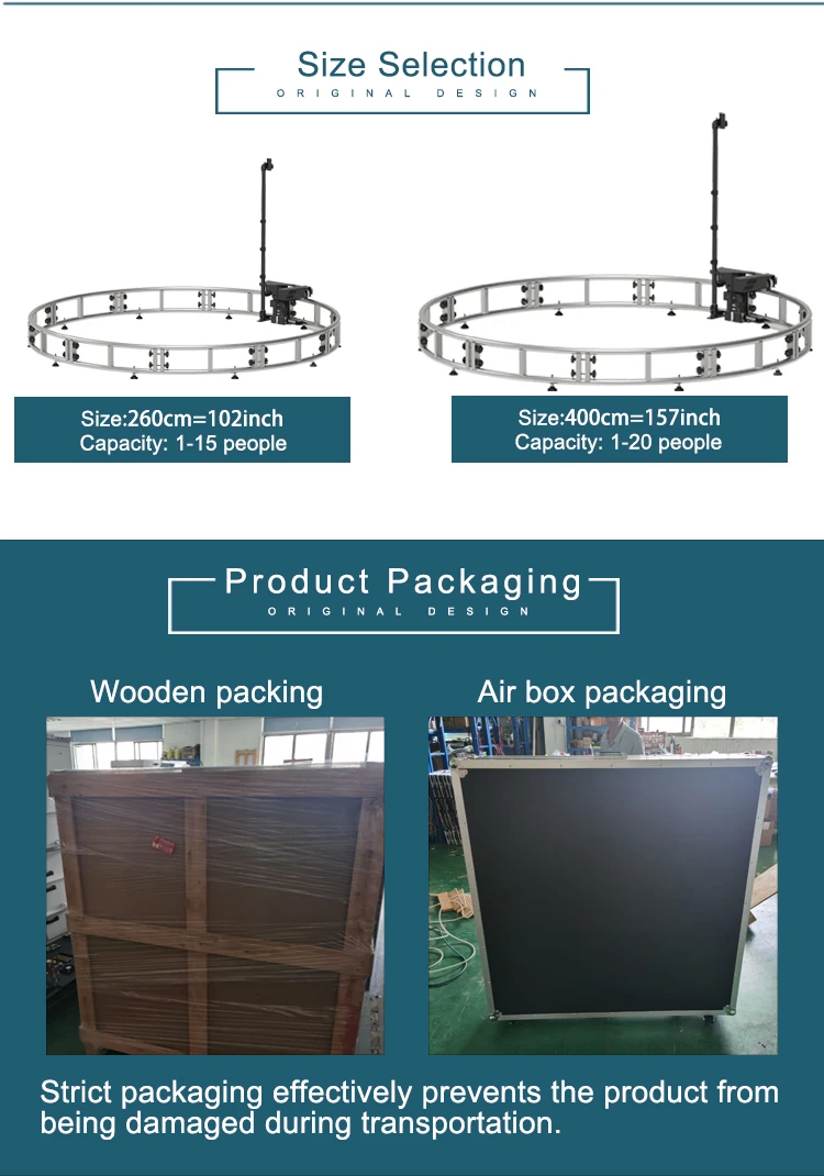 social portable ringlight tablet wireless roaming dslr rotating photobooth 360-photo-booth photo booth machine