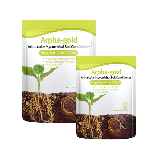 Arpha Gold arbuscular mycorrhiza soil conditioner with unique benefical funguns for promoting roots and strengthen seed