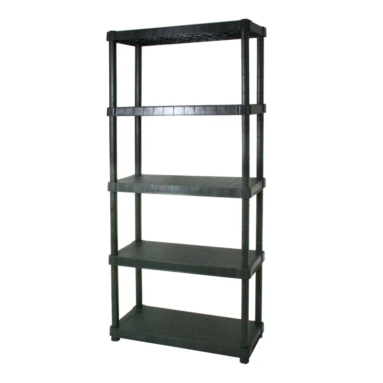 Высококачественная итальянская мебель для уличной мебели 5-слойные пластиковые стеллажи садовые складские полки гаража TUV