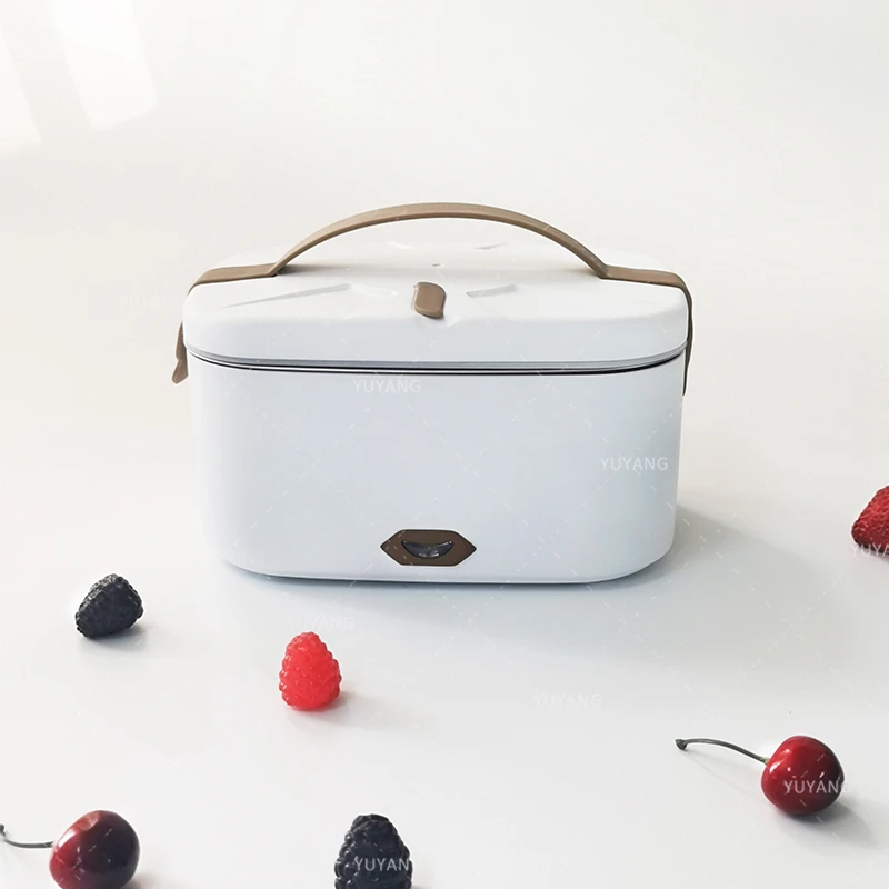 110V 220V Food Control Container 80W Electric Lunch Box Warmer Stainless Steel Lunch Box