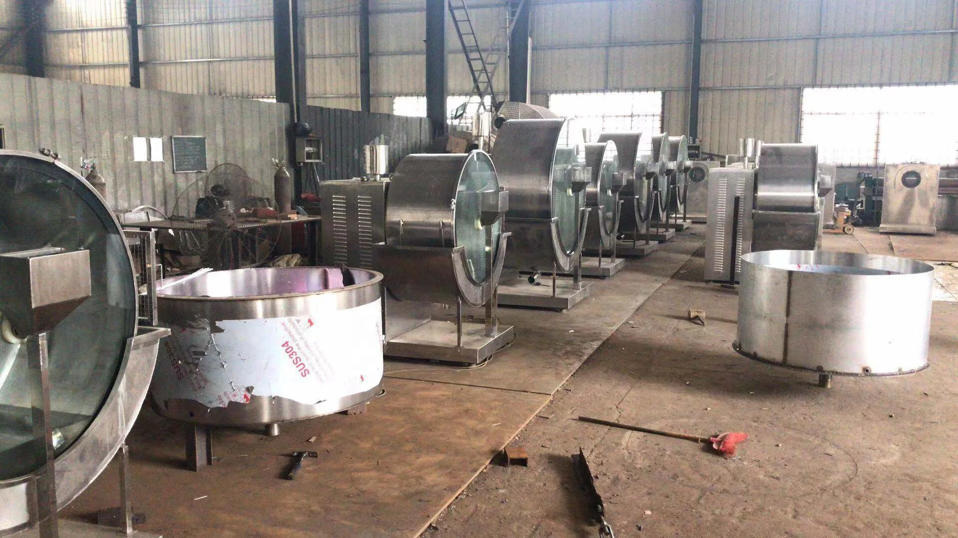 tannery equipment D600 by 300 stainless steel comparing lab drum/leather machine