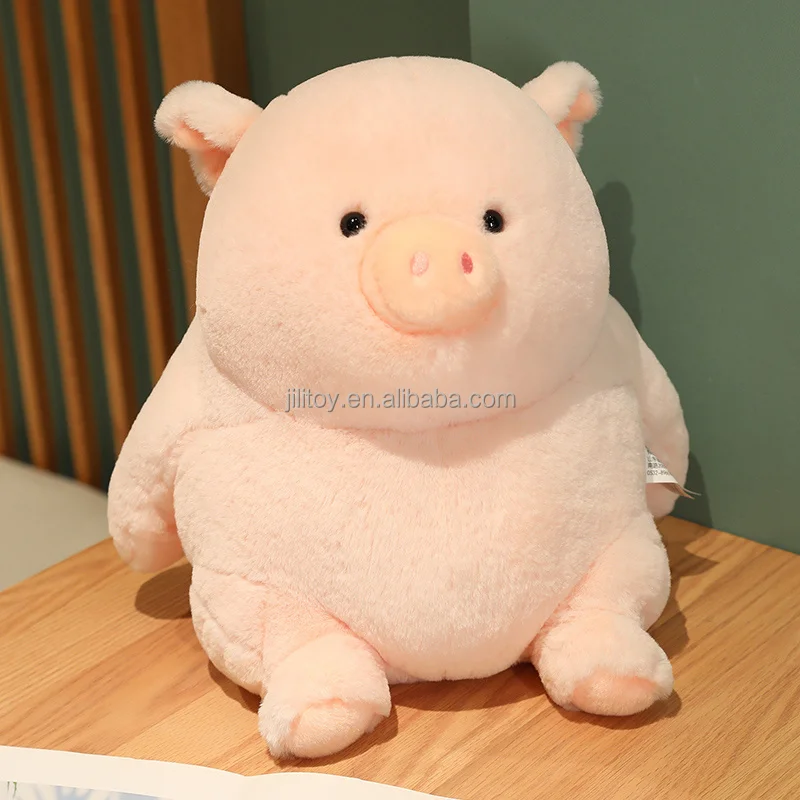 Custom chubby animal plush toy elephant bunny duck pig plush stuffed toy plush pillow gifts for friends