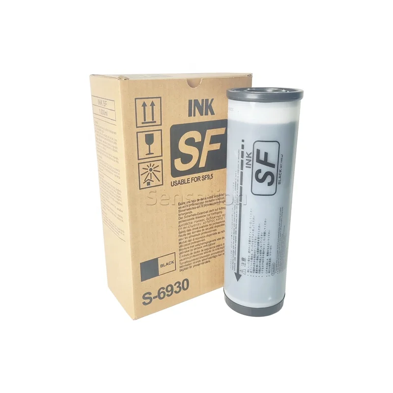 Sensation Compatible SF Copyprinter Ink S-6930 For RISOs SF 5030 5050 5130 5230 5250 Digital Duplicator Ink