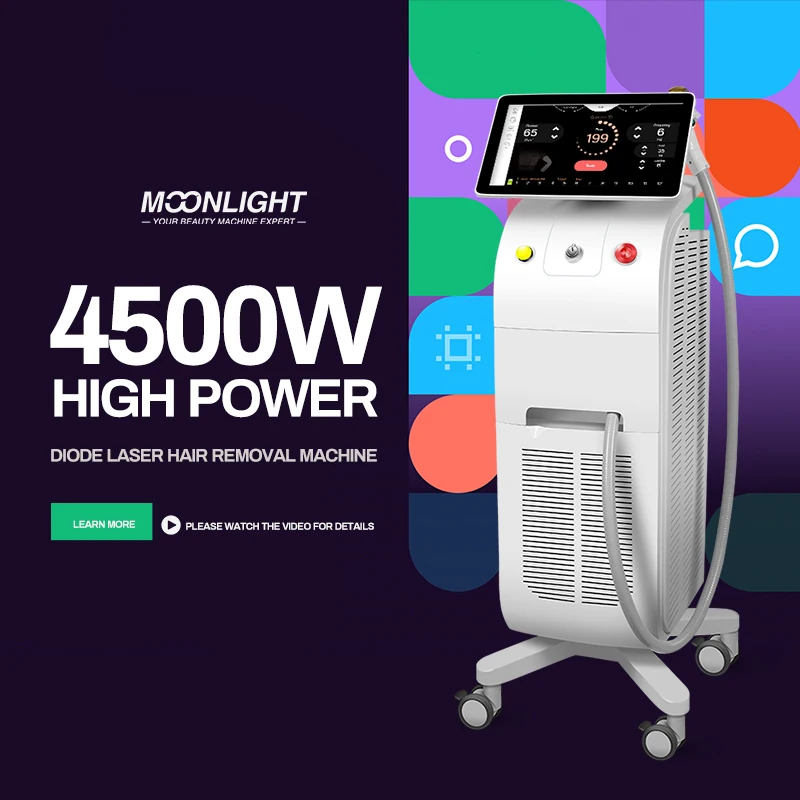 4 Wavelength Globalipl Medical High Quality 2000w Disinfection ( Pad ) light /diode  Laser Machine Price Stationary 4200W