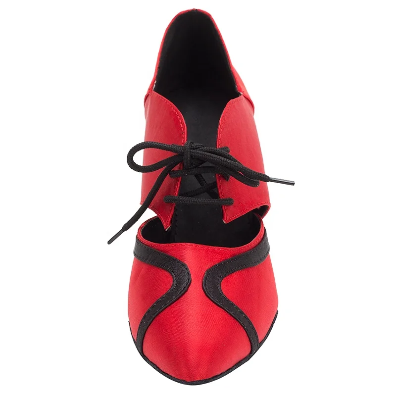HW03 satin microfiber lining flamenco dance shoes