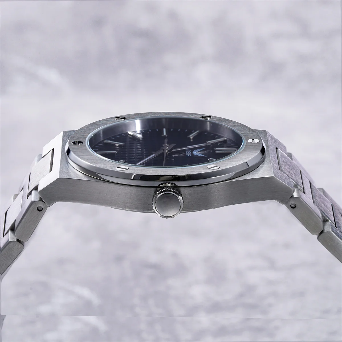 Fashion Yellow Dial Quartz Movement 50m Waterproof Luminous Hands Watch With Date Watch High Quality 2024 Mens Wristwatch Clock