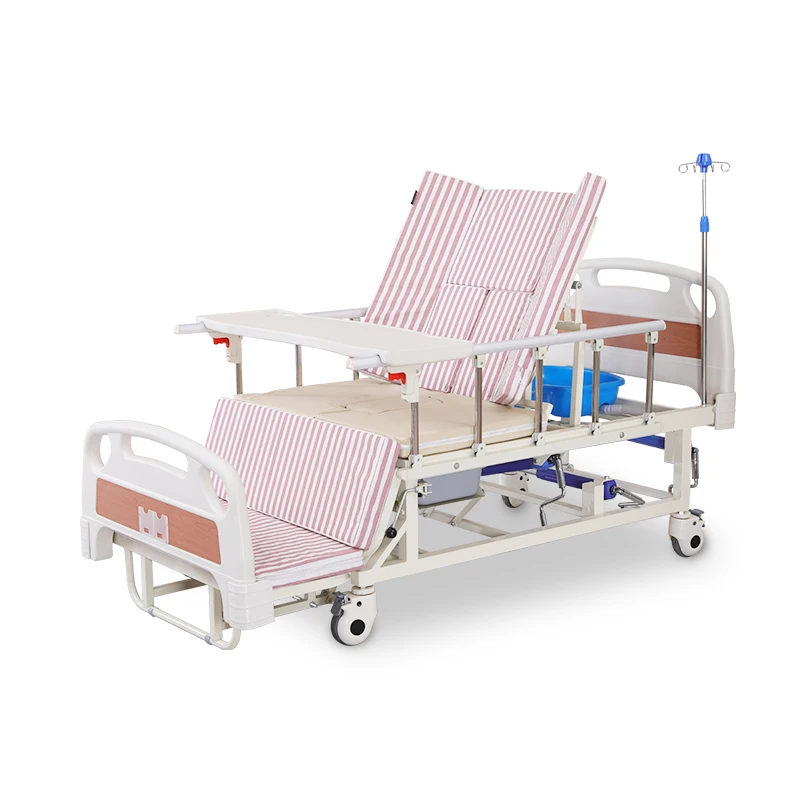 Medical Equipment Multifunction Medical Bed for Home Care Hospital Manual Medical Bed Best Price Foldable Nursing Beds