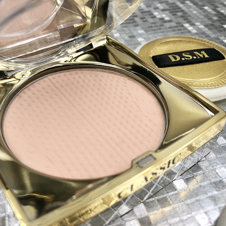 D.S.M private label highlighter pressed powder makeup compact powder
