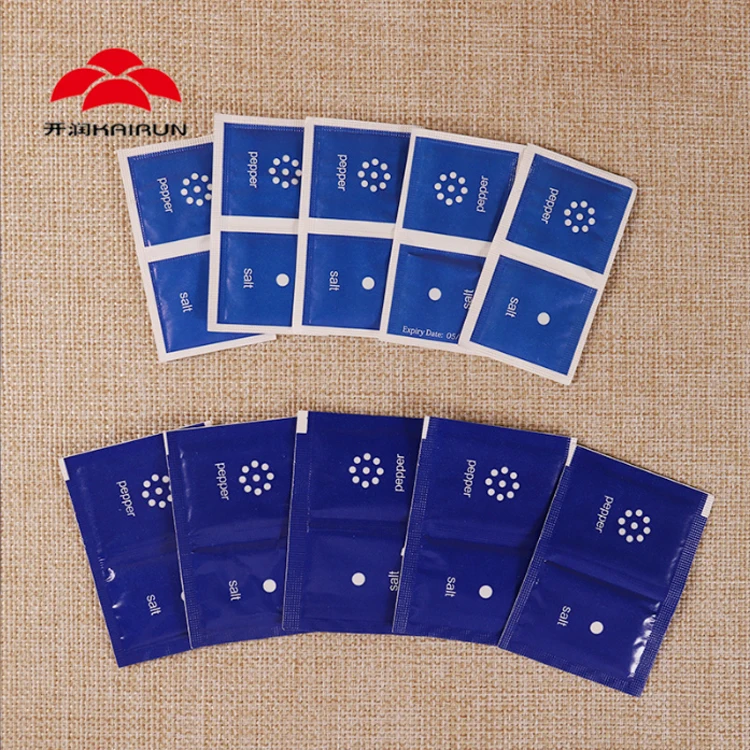 Salt And Pepper Packet Bags For Use Airlines Hotels Restaurants Condiment Packets bags
