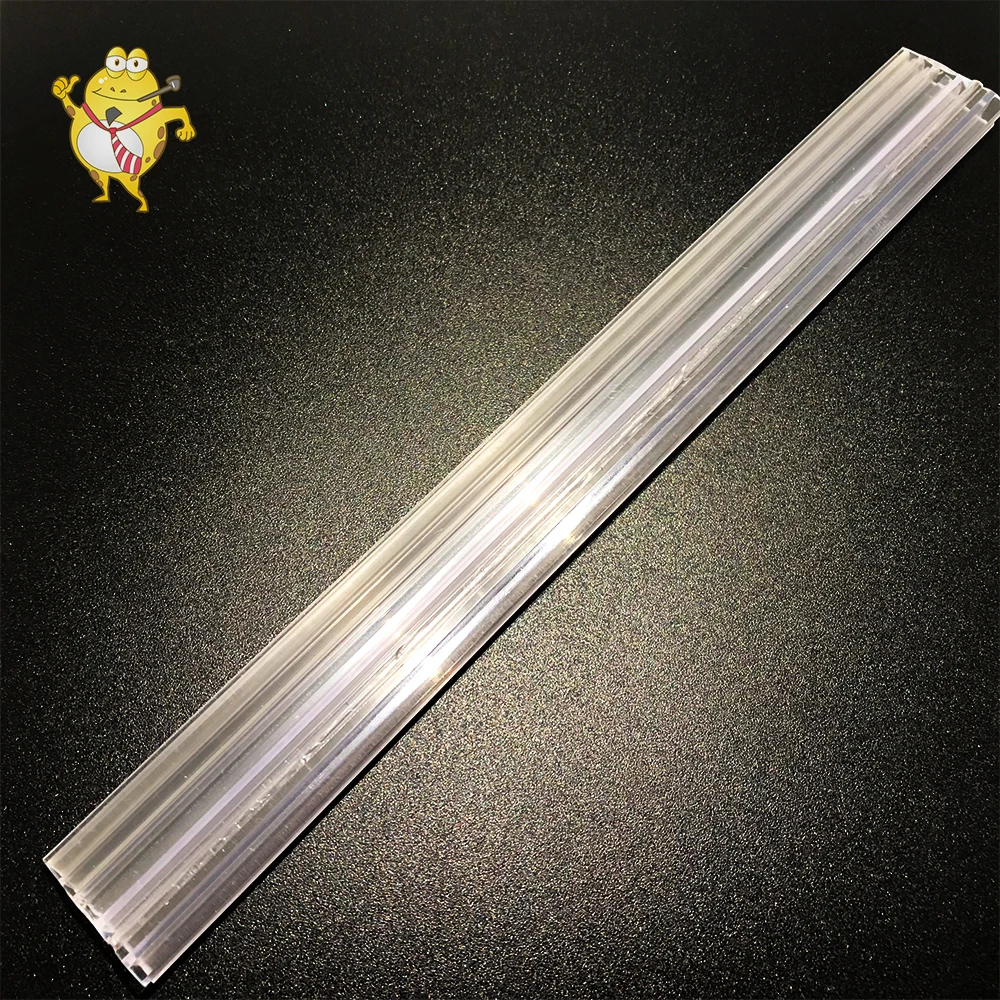 Plastic Super Gripper Sign Holders Transparent Shelf Talkers