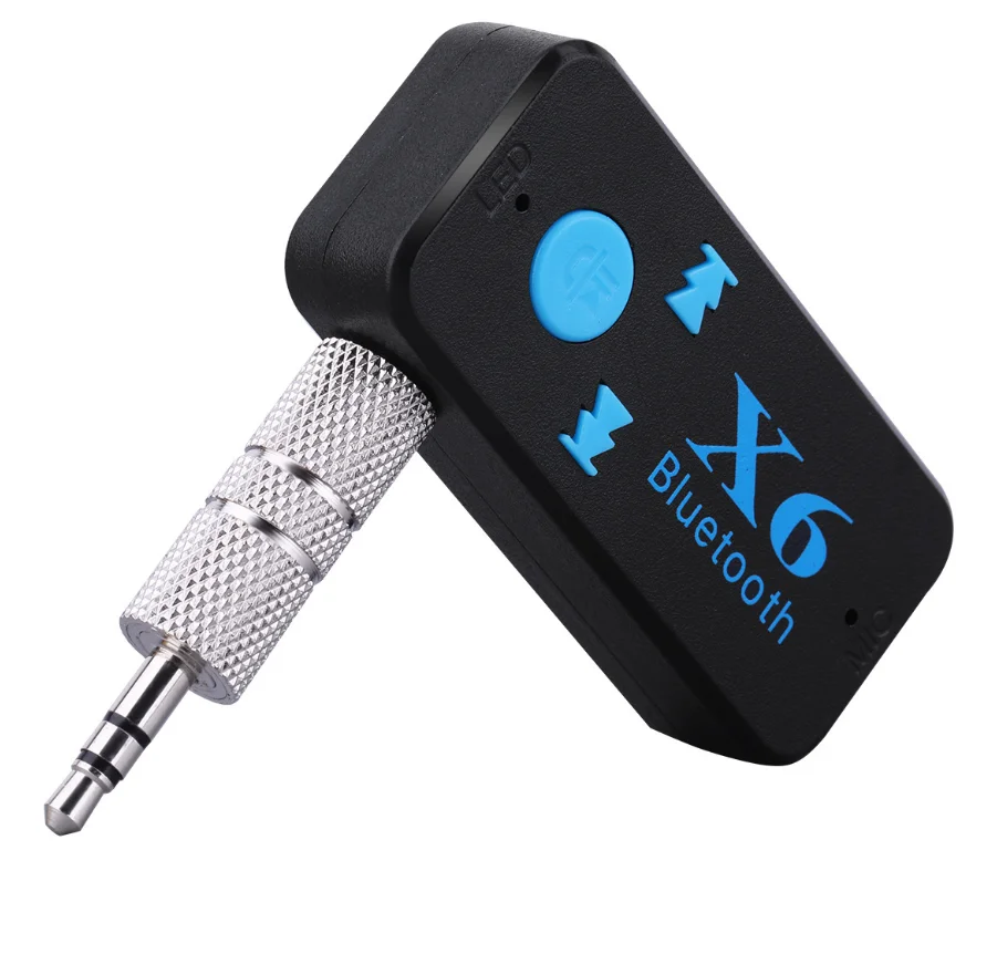
X6 Universal BT Receiver V4.1 Support TF Card Handfree Call Music Player Phone Car AUX In/Output MP3 Music Player 