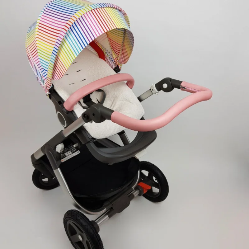 YY Wholesale Luxury Baby Carriage Handle Cover High Landscape 3 In 1 Baby Stroller belly bar Cover