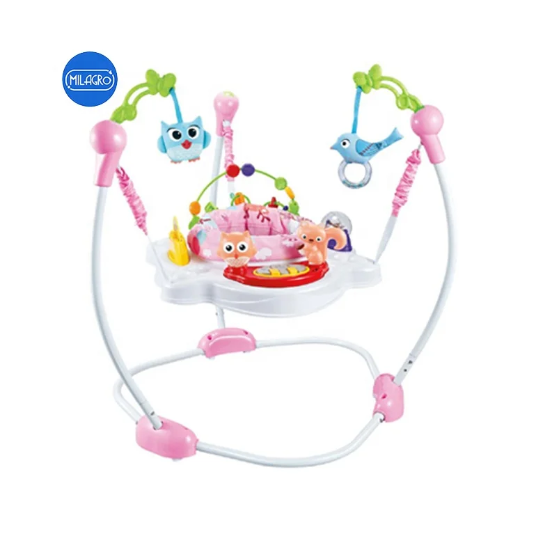 Wholesale musical safety Toy Rainforest friends Baby activity jumperoo jumper similar to fisher price