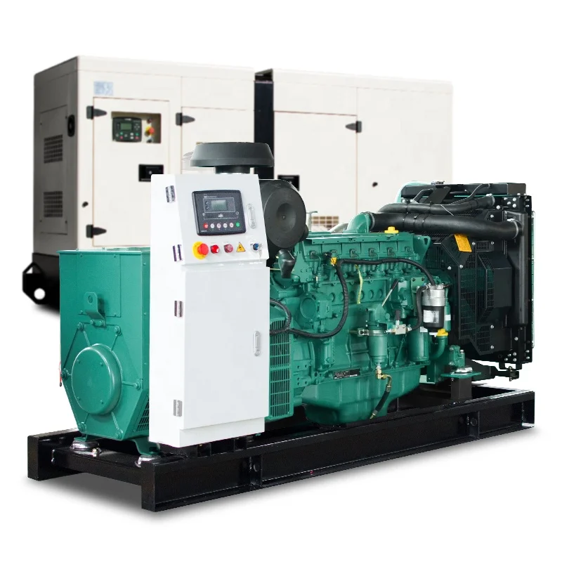 with cumins 6BTAA5.9-G12 diesel engine prime power 150kva diesel generator set