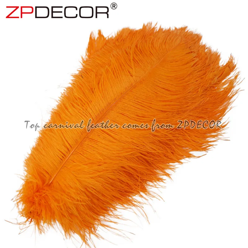 ZPDECOR Factory Wholesale Stock 12 Colors 45-50cm Dyed Ostrich Feathers Cheap for Sell