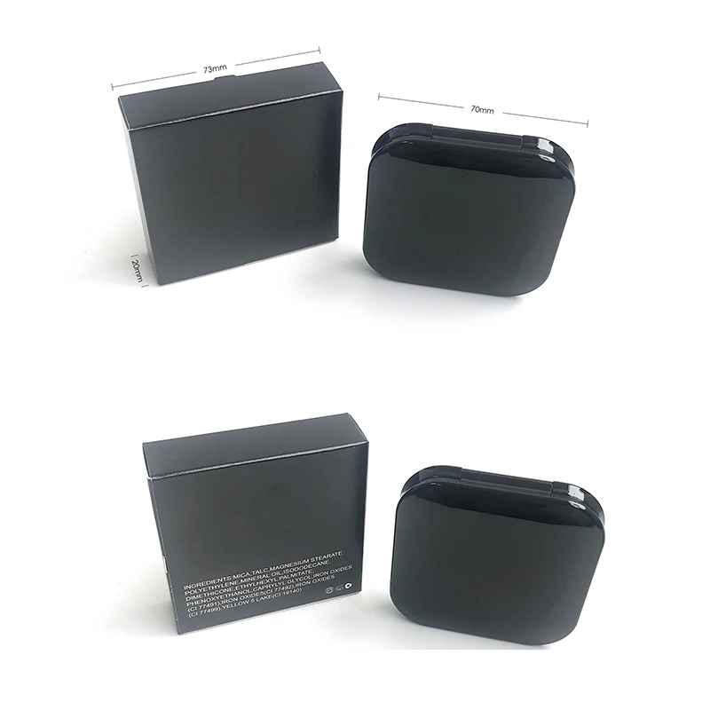 wholesale highlighter private label body shimmer with mirror makeup organic korean makeup products