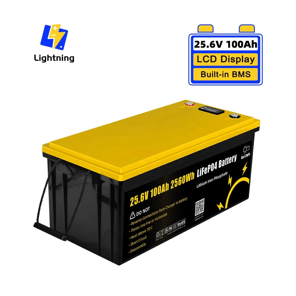 GoKWh 12V 24V 100Ah 200Ah 300Ah Lithium Batterie Lifepo4 Battery Customized for Solar Home Energy Storage