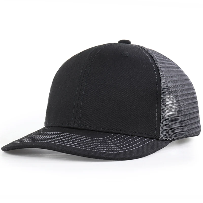 Whole trucker cap mesh blank hat  Richardson 112  6 panel high quality cotton baseball cap embroidery logo