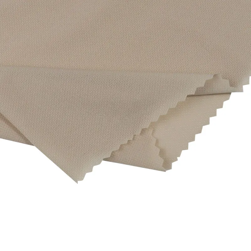 
Nylon spandex fabric 4 way stretch weft knitting half gloss ventilation hole breathable weight fabric for underwear clothes 