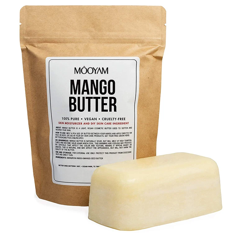 Free Sample Private Label Shea Butter Raw Organic Unrefined African Shea Butter Body Lotion Moisturizing Mango Butter