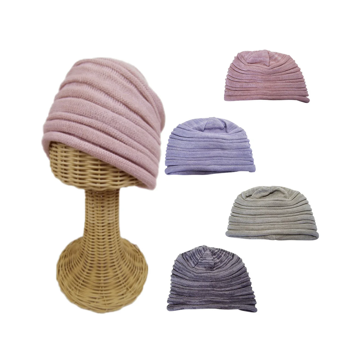 Women sleep night cap fashion ladies hat suitable riding on a bicycle