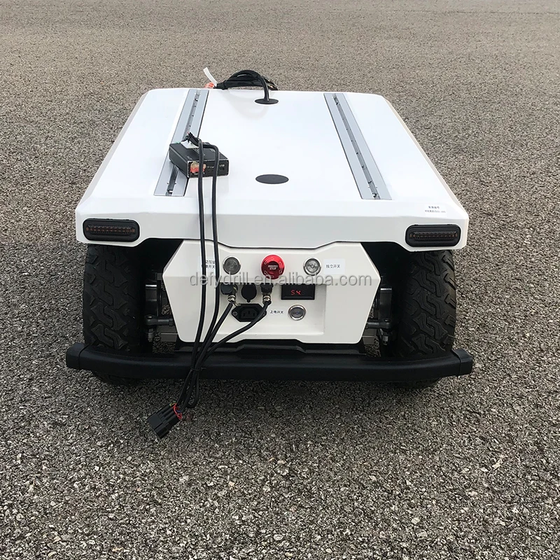 UGV-8 Artificial intelligent factory direct price wheeled platforms security robot with camera remote control