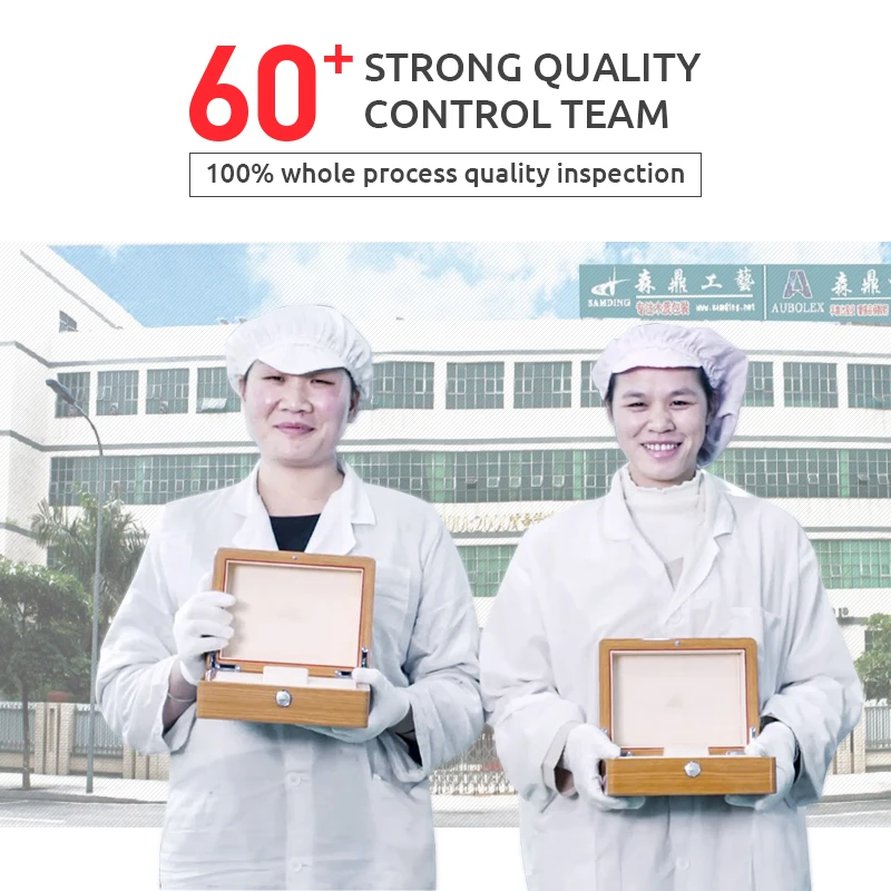 Samding Hot Selling Luxury Gift Packaging Custom Hot Stamping Logo Europe Whisky Wood Craft Boxes