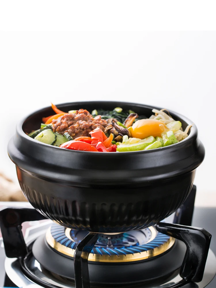 Керамическая миска для корейской кухни каменный