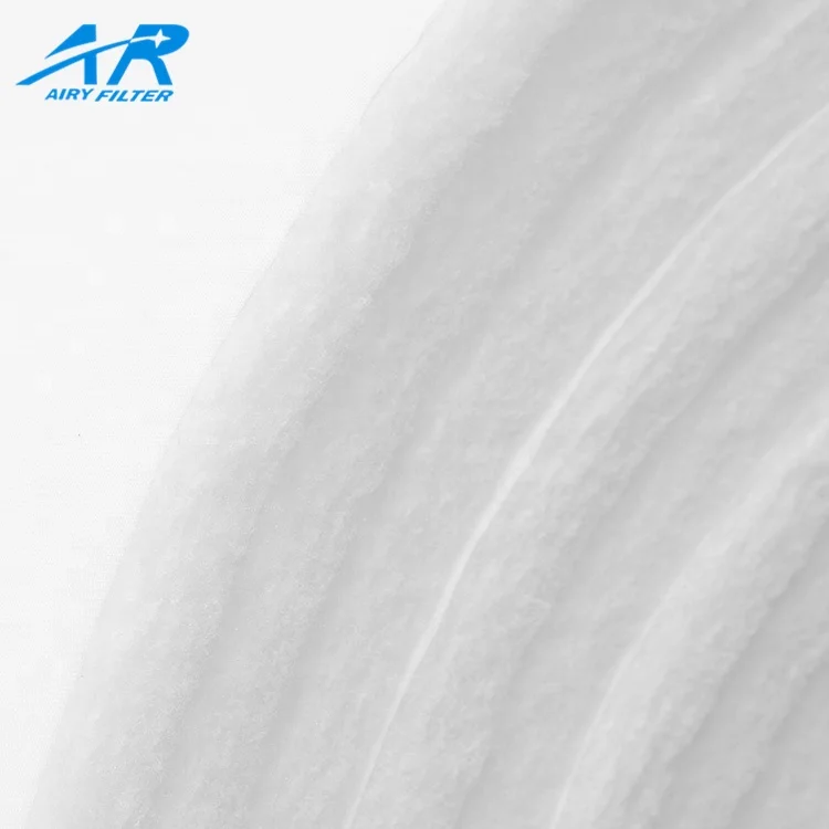 Low Energy Consumption Eu5 Roof Filter Paint Filter Paper For Cabin+ Panel spray booth ceiling filter