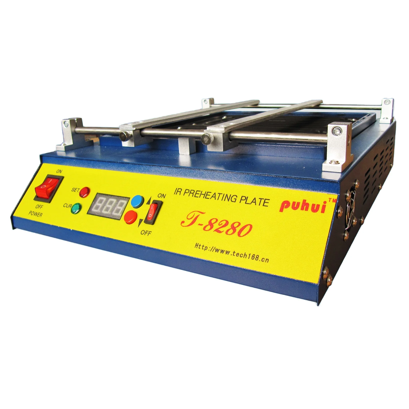 Puhui T-8280 SMT Smd PCB чипы материнской платы электронная пластина предварительного нагрева с размером припоя 280*270 мм