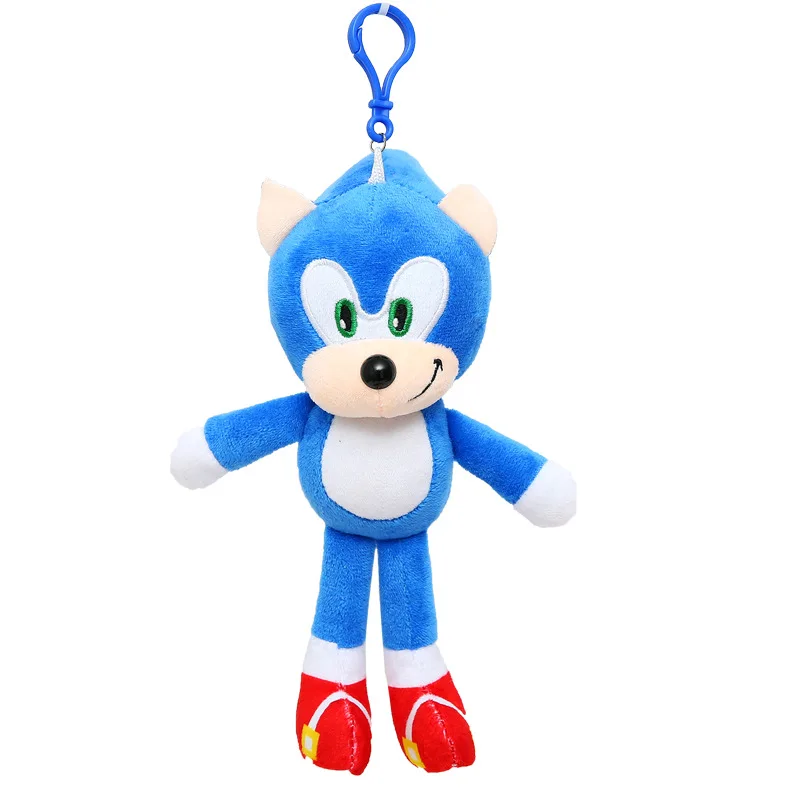 Super Sonic Plush Toy Sonic Plush Keychain Pendent OEM/ODM High Quality Cartoon Stuffed Soft Key Ring Decoration For Kids