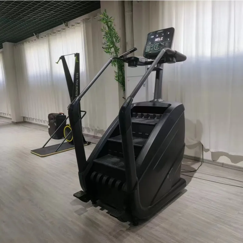 Factory Sale Professional Equipment Cardio Gym Fitness Stair Climbing Machine High end Semi-stair master