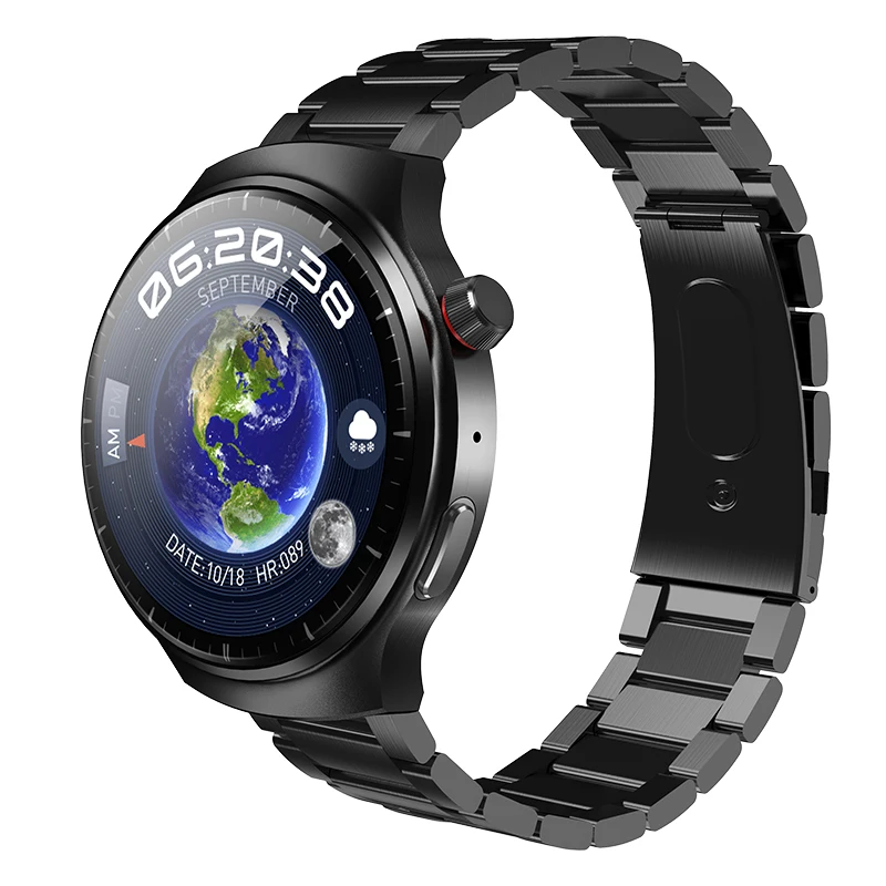 HW6 MAX metal Watch for men Smart watch 2023 1.52inch AMOLED 3D screen With ChatGPT NFC AI Voice Assistant reloj inteligente