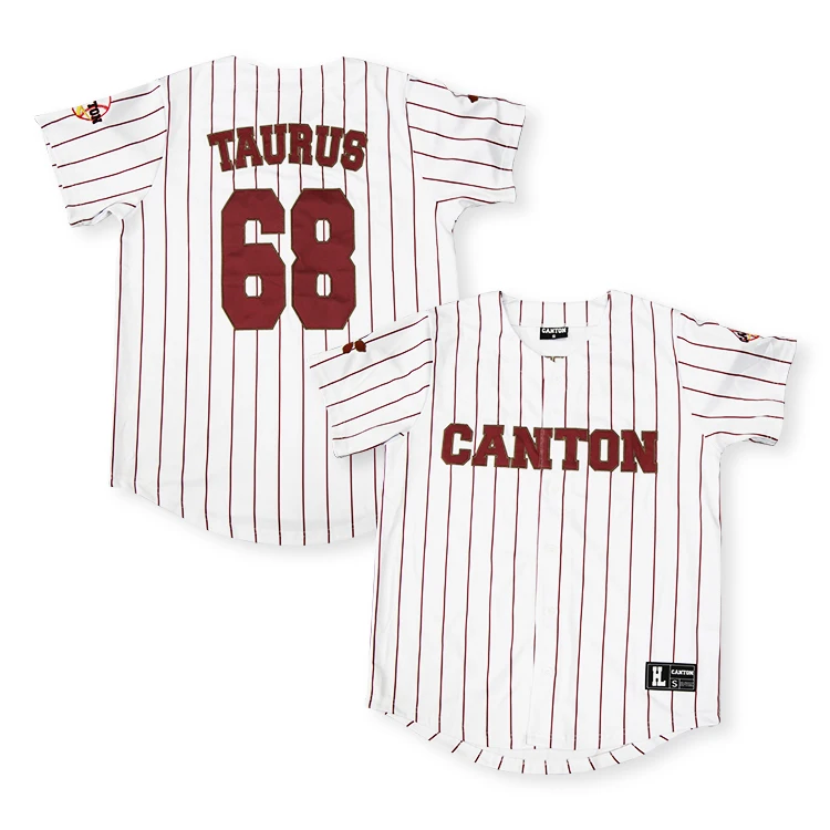 Custom Classic Baseball Jersey Striped Embroidered Logo Team Wholesale Vintage Baseball Jerseys