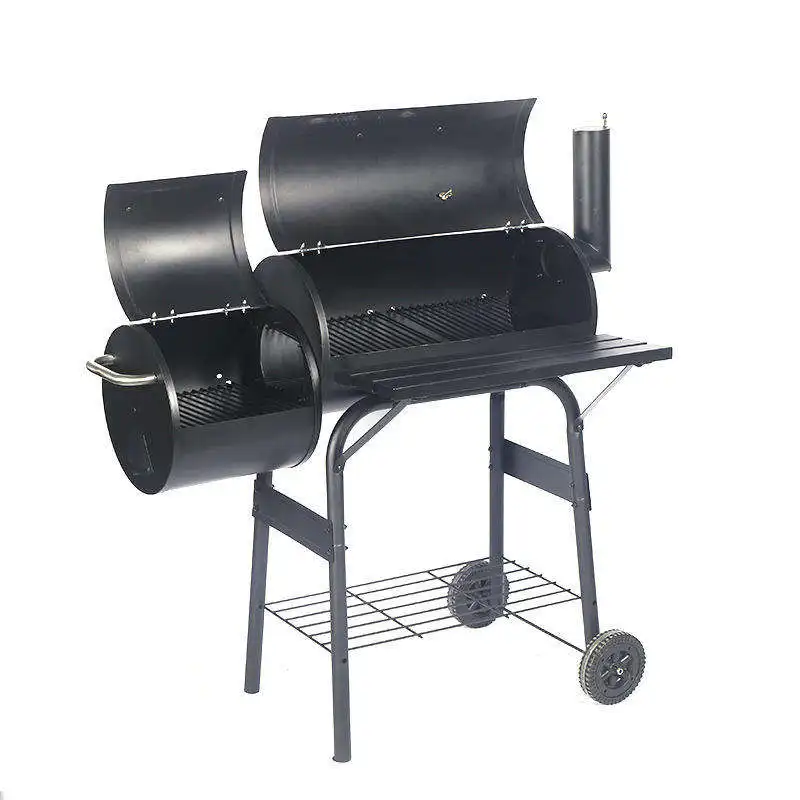 Outdoor Easily Assembled Courtyard Large Bbq Grill Patio Charcoal Oven Camping Mat Lamb Gourmet Party Bbq Grill Stove