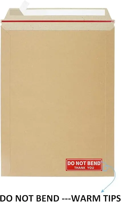 Custom packaging envelope Kraft Cardboard Envelopes kraft paper envelope packaging for CD Photos Document