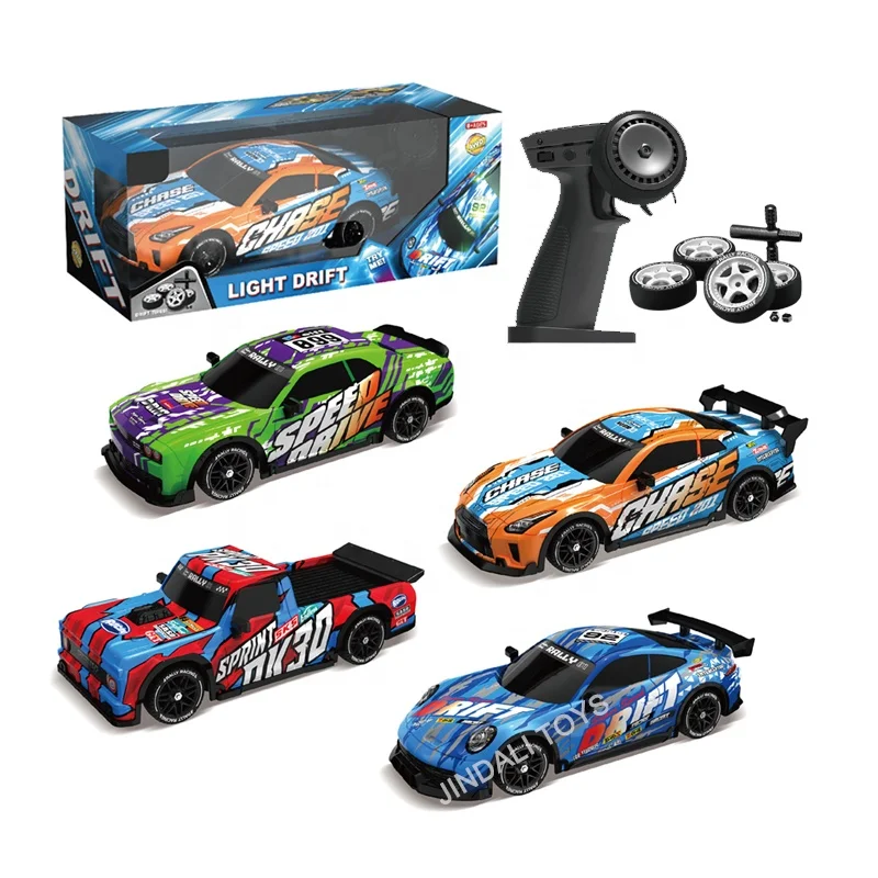 Remote Control Car 4x4 All-Road Car 1:16 Hobby Drifting RC Car With Lights for Boys