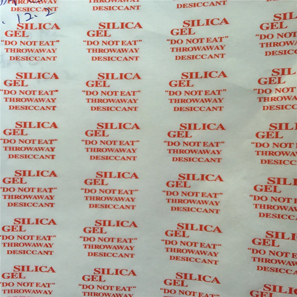 Super Dry Desiccant Paper Roll, Silica Gel Paper With Printing Logo
