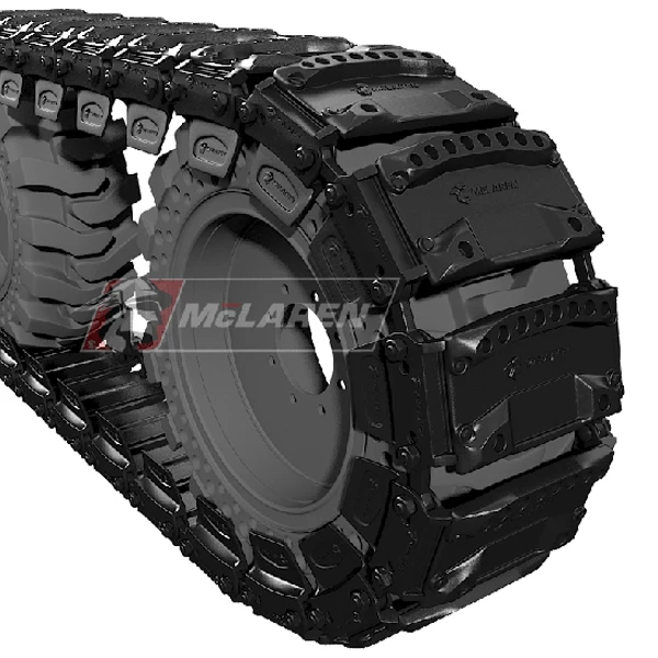 Фронтальный резиновое звено гусеницы для шин aftermarket гусеничный погрузчик