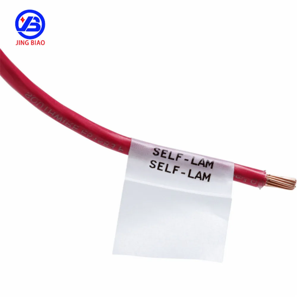 Лидер продаж, самоклеящаяся обмотка вокруг нейлоновой ткани, провода и кабеля, водонепроницаемая этикетка с устойчивостью к высоким температурам